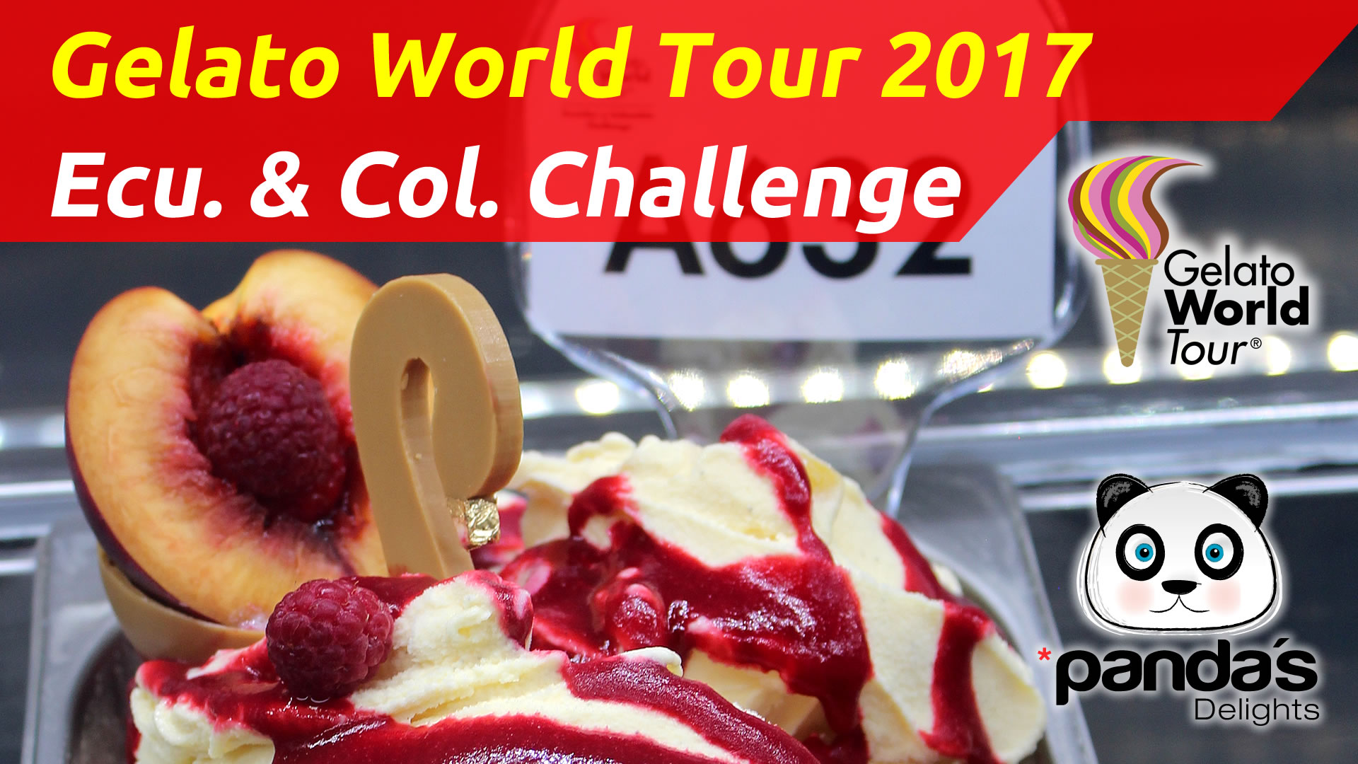 Panda's Delights en el Gelato World Tour - Ecuador & Colombia Challenge - 1 de Abril de 2017